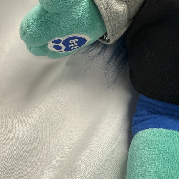 Dreamworks Happy Branch Trolls Plush Blue Haired Troll 23" Tall BAB Build A Bear - Picture 2 of 6